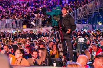 Concurso de maquillaje corporal del Carnaval de Las Palmas de GC (Foto Antonio Rico)
